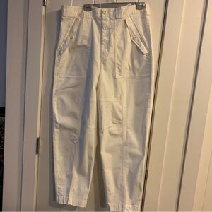 Banana Republic White Pants